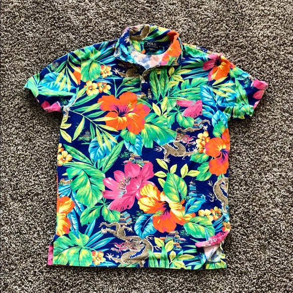 ralph lauren hawaiian polo